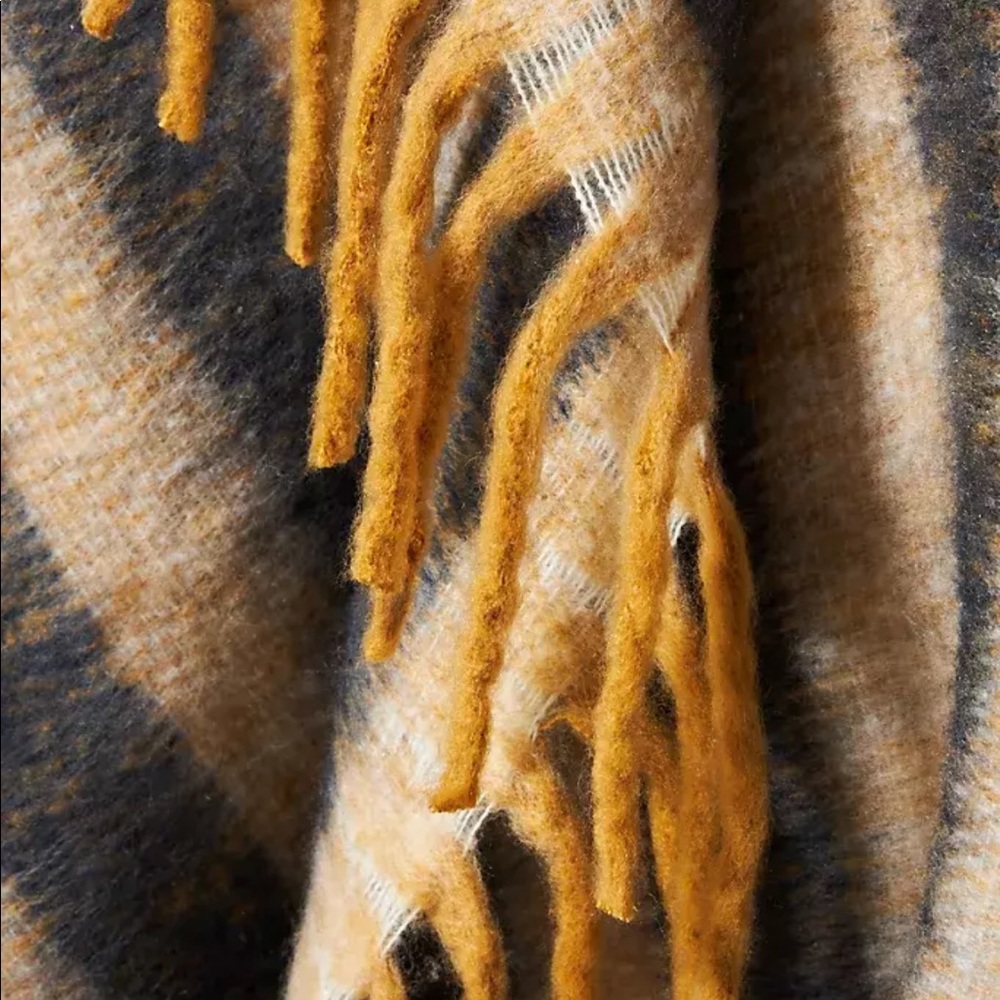 LAST ONE Anthropologie Rives Striped Throw Blanket - Picture 2 of 2